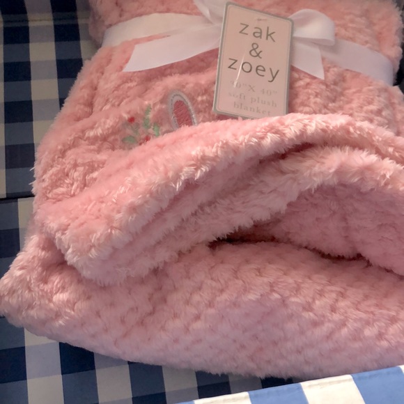 Zak & Zoey Bedding Zak Zoey Pink Baby Blanket Poshmark